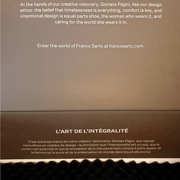 Franco Sarto Jaxon Mid Calf Boots Black Leather NEW Size 7.5M w/ Box - Picture 13 of 16